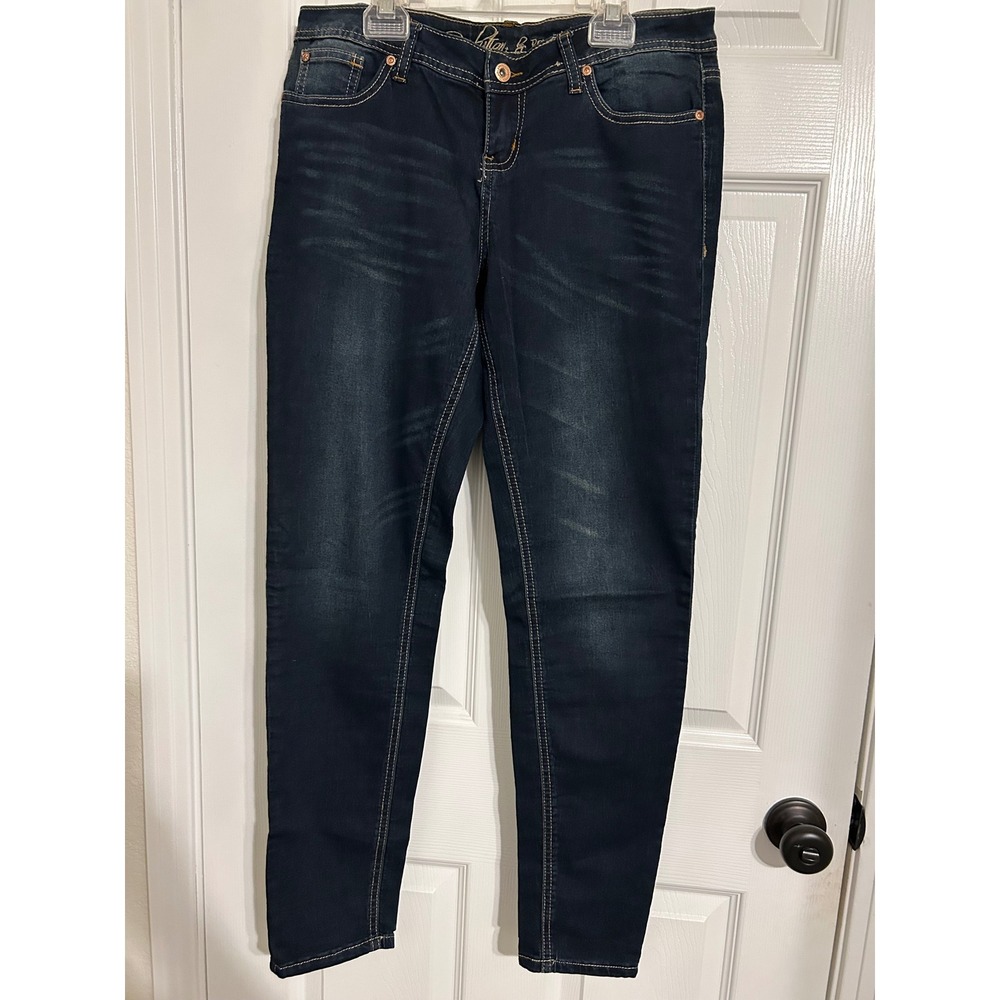 Revolution & Revolt Womens Skinny Jeans Dark Wash Stretch Denim Size 11 RN92435
